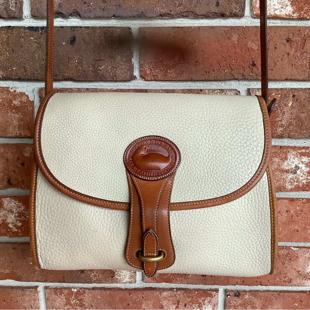 Dooney & Bourke Essex Pebble Leather Flap